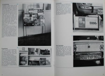 Preview: NSU Motorenwerke 1966 "Automobil-Verkaufsräume planen" Automobilprospekt (9159)